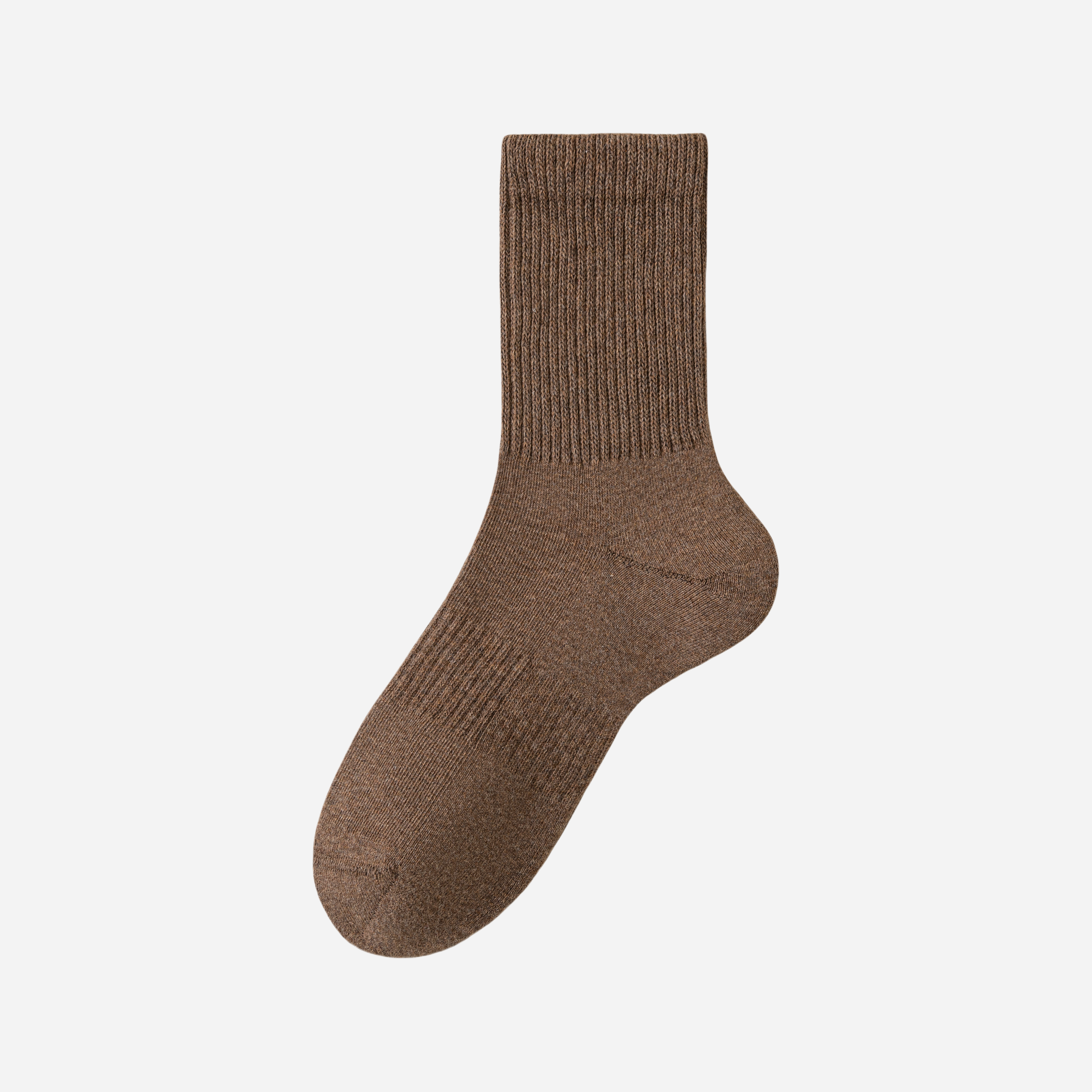Women's Plush Terry Crew Socks-5 Pack
