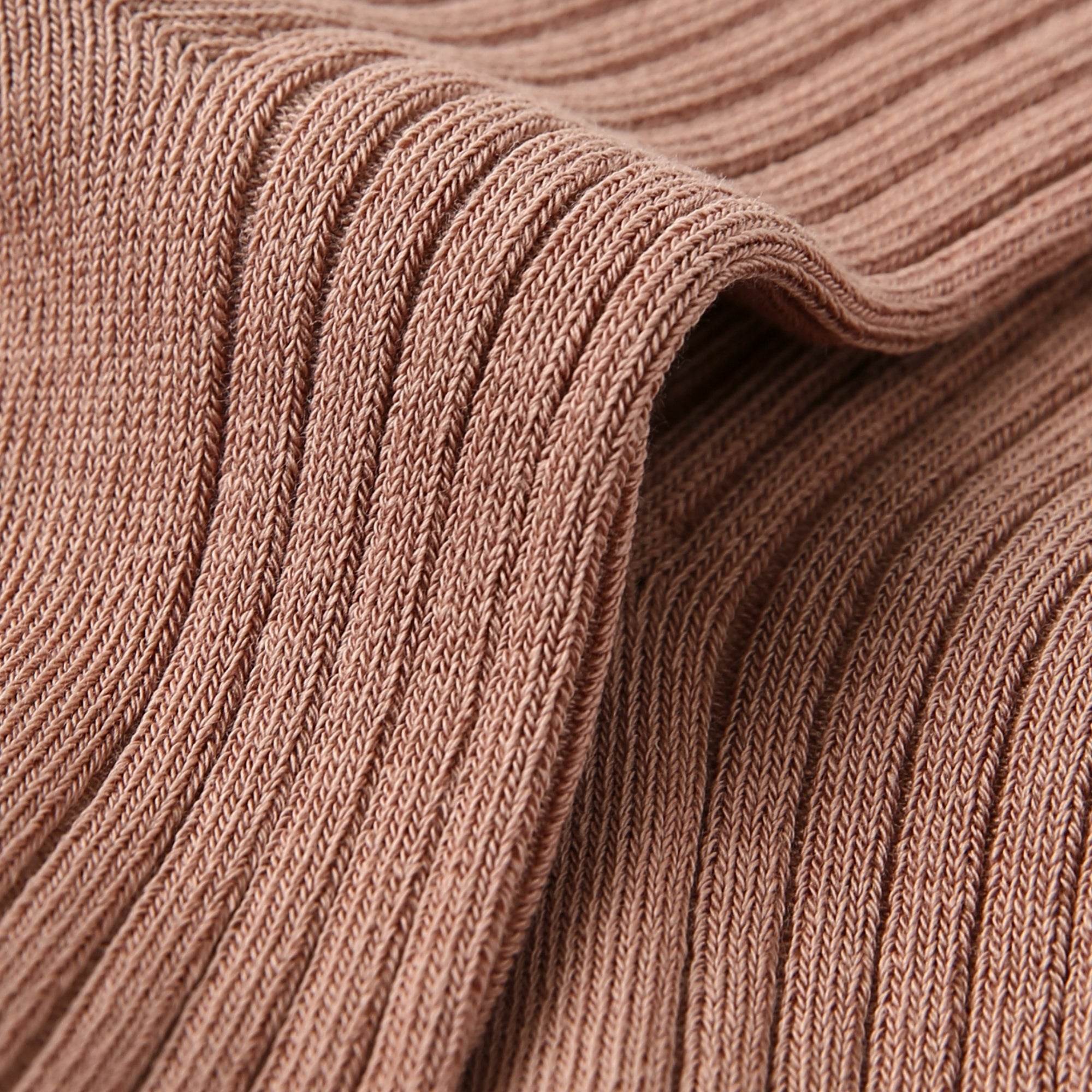 Kid's Classic Solid Color Ribbed Socks C - 5 Pairs - Weavasocks