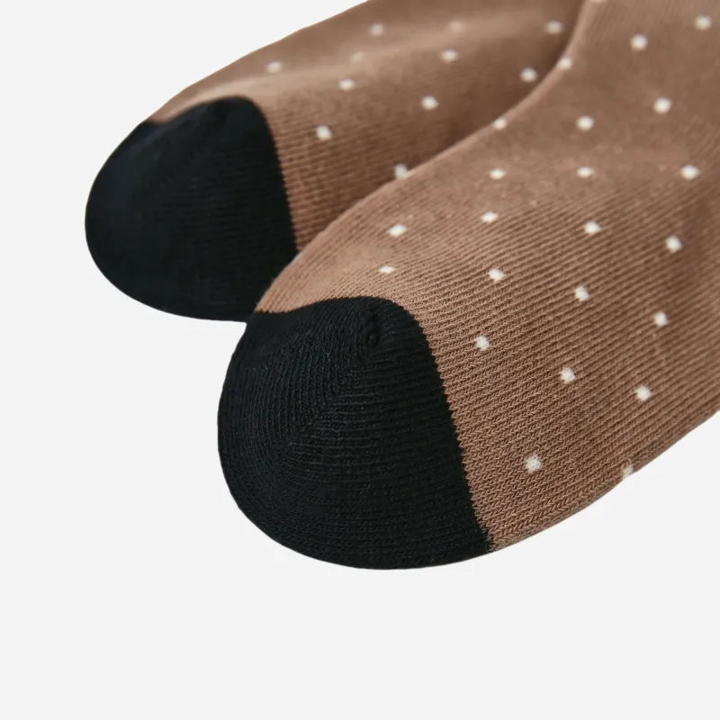 Kid's Girls' Vintage Charm Crew Socks - 5 Pairs