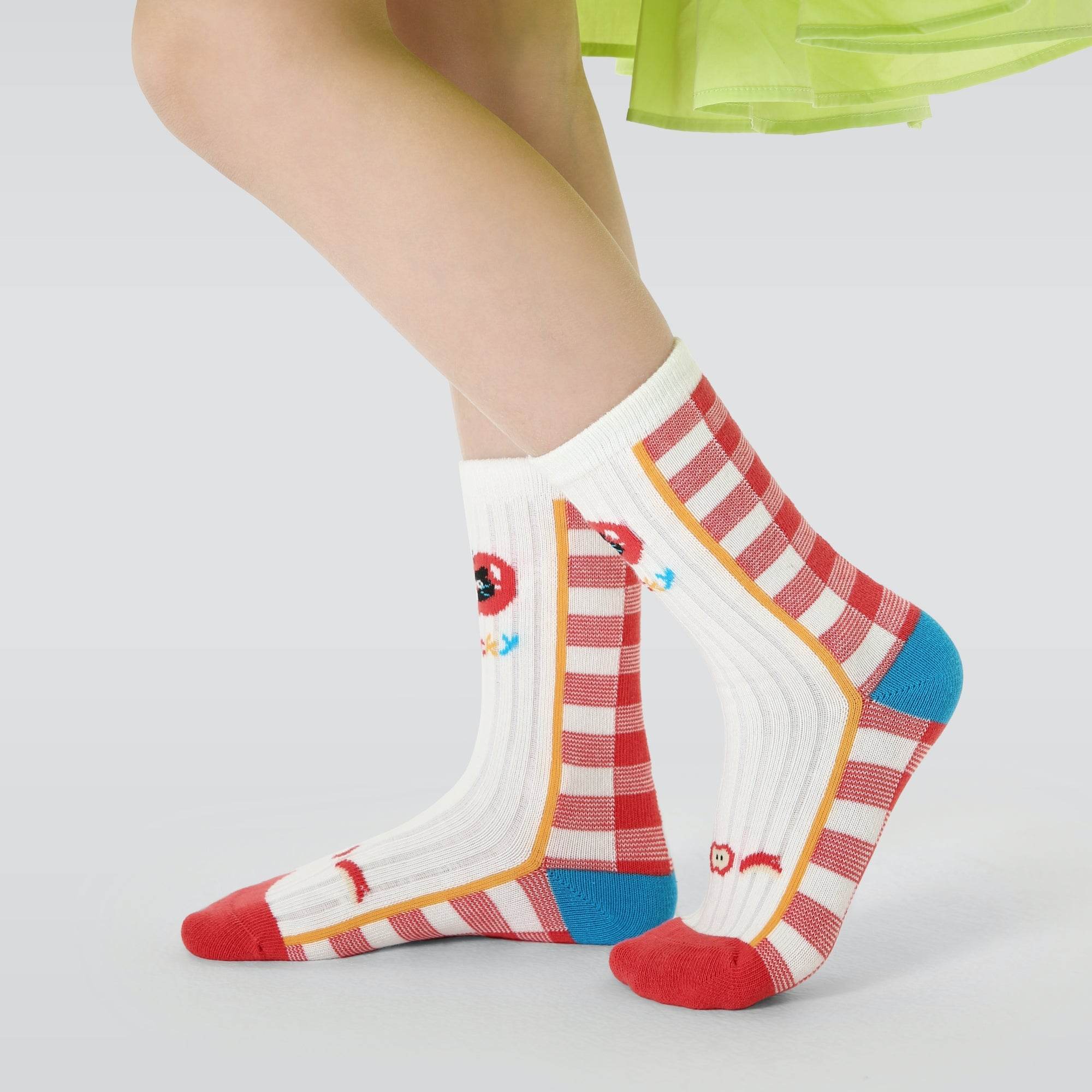 Kid's The Cool Cat Crew-4 pack - Weavasocks