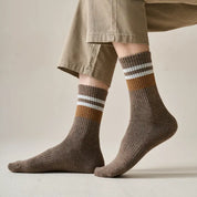 Men's Retro Sport Pima Crew Socks