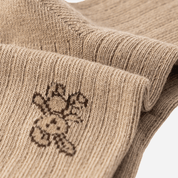 Kid's Neutral Ribbed Crew Socks 5 - Pairs - Weavasocks