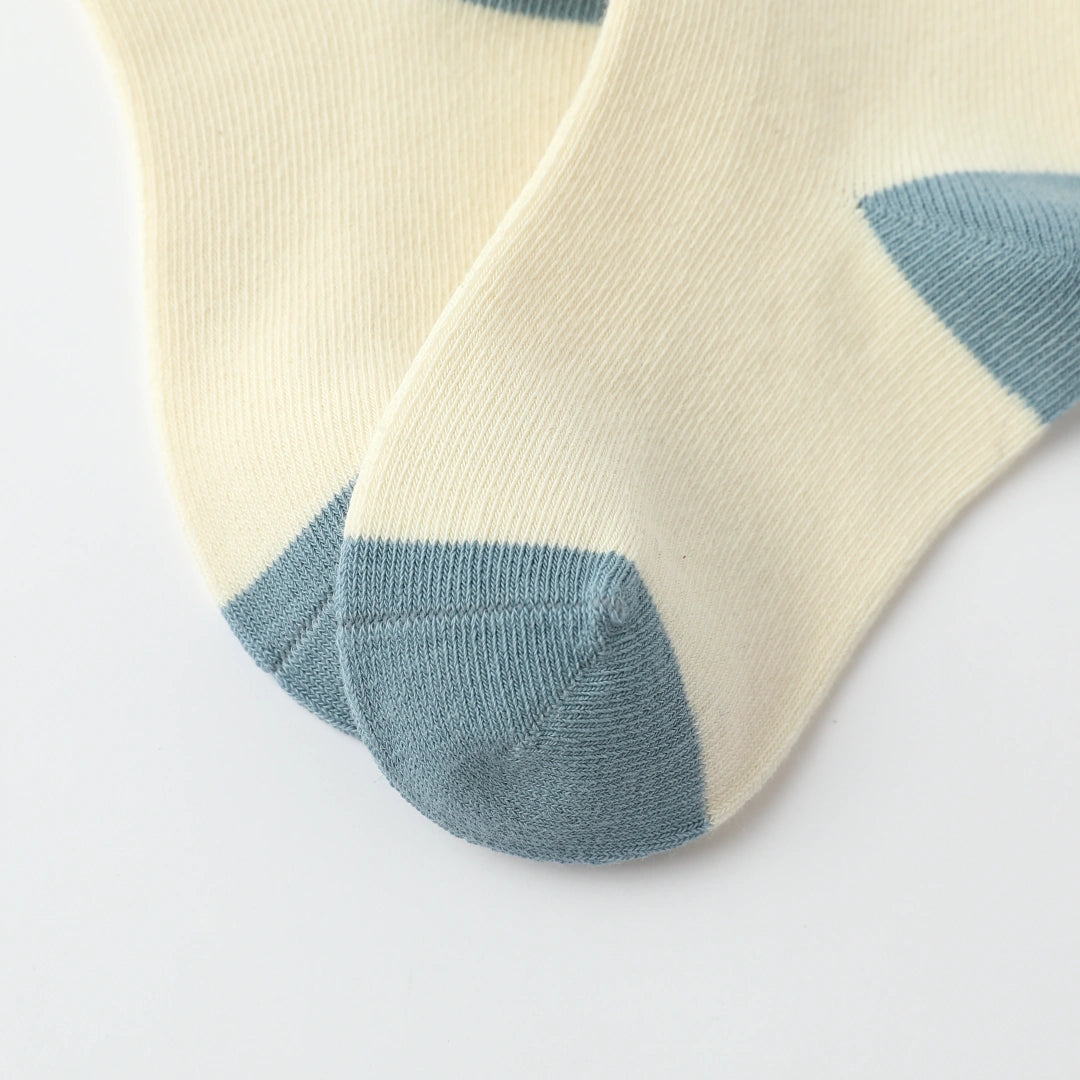 Baby’s Happy Flower & Ruffle Cotton Crew Socks 4-Pack