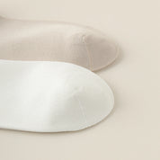 Women's 6" Modal & 6A Mulberry Silk Blend Crew Socks - product photo showing modal and mulberry silk comfort