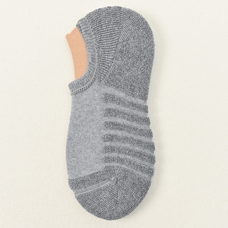 Men's 92% Cotton Cushioned Invisible Socks