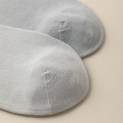 Men's Silk & Modal Ultra-Thin Cooling Quarter Socks - product photo showing modal and mulberry silk comfort