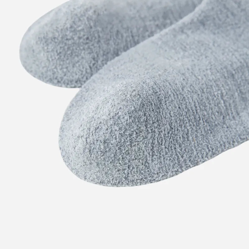 Kid's Cozy 3D Dog Fuzzy Socks - 4 Pairs