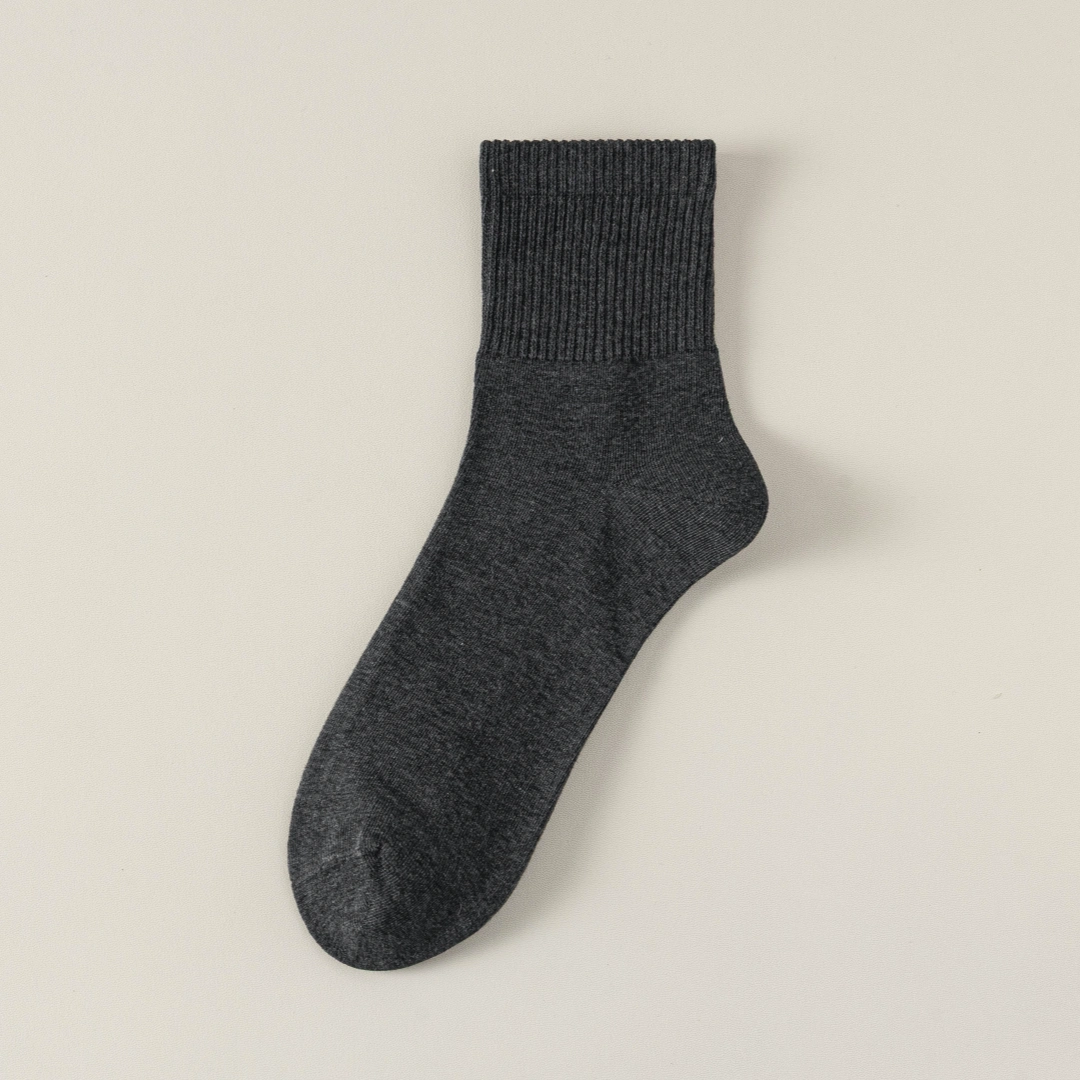 Men‘s Everyday 98% Cotton Ribbed Socks