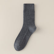 Men's 41% Wool Ribbed Thermal Socks