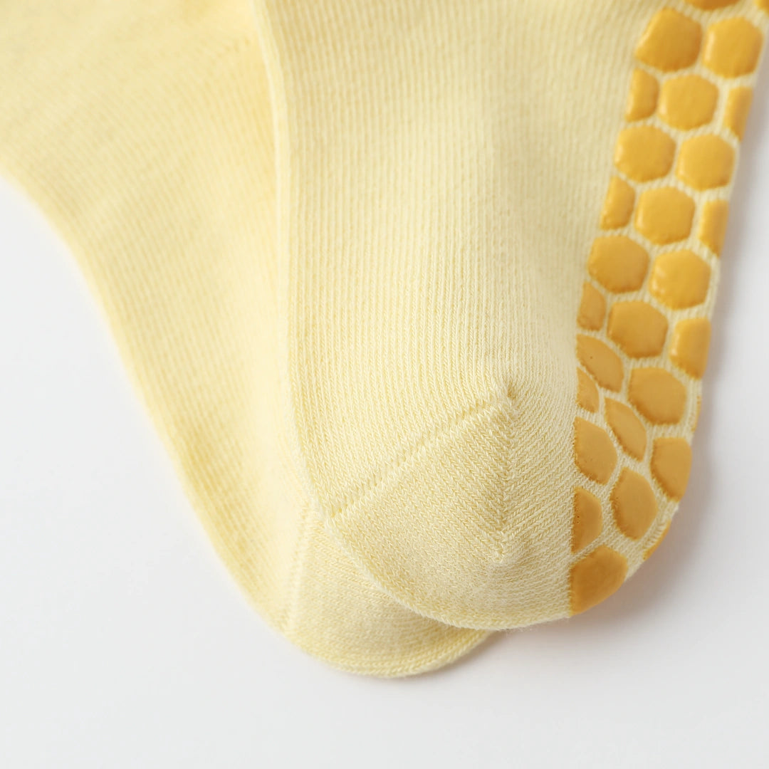 Baby’s First Journey Non-Slip Floor Socks with 4-Pack