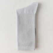 Men's 92% Cotton Ribbed Tall Crew Socks