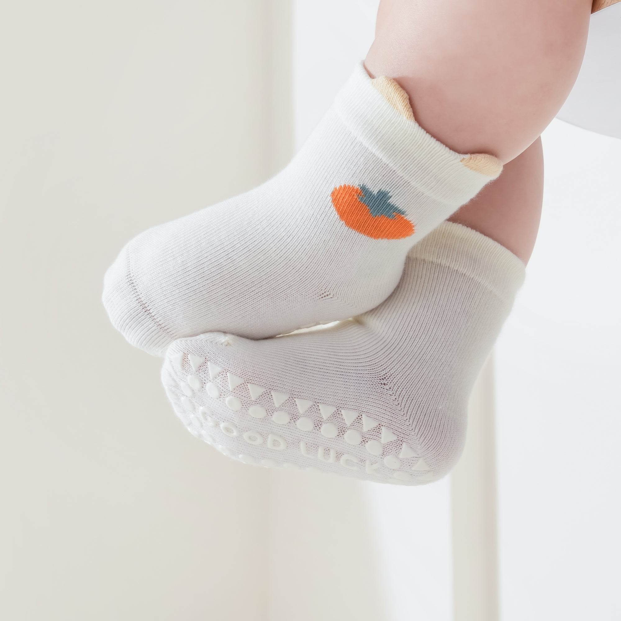 Babies Lucky Charm Grip Socks-3 Pack - Weavasocks