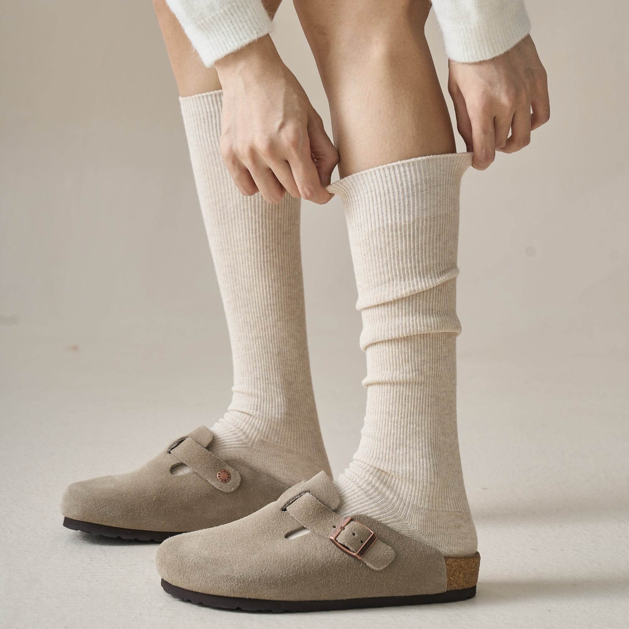 Women's Preppy Academia Knee Socks - Single Pair