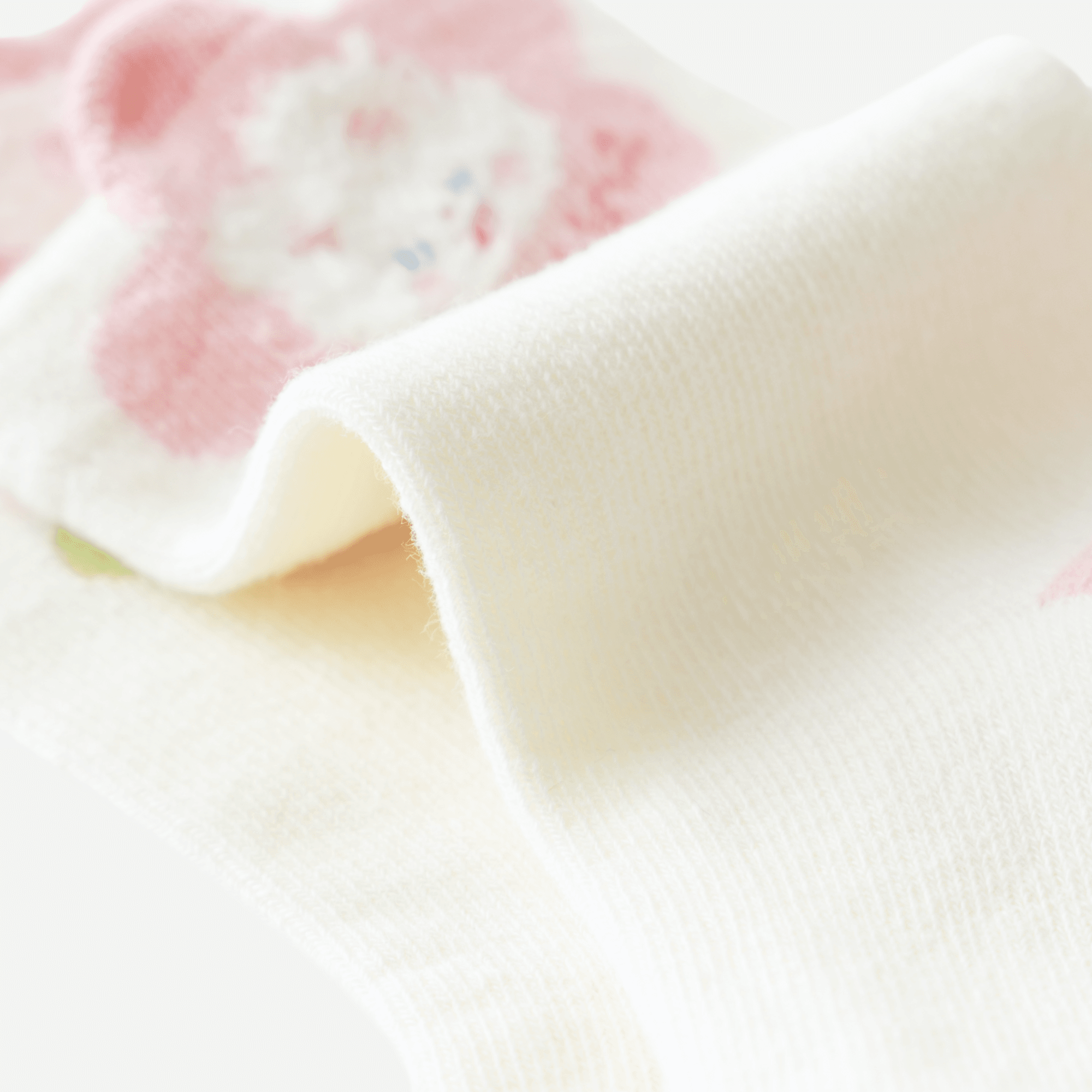 Kid's Girls' Dainty Floral & Bear Crew Socks - 5 Pairs - Weavasocks