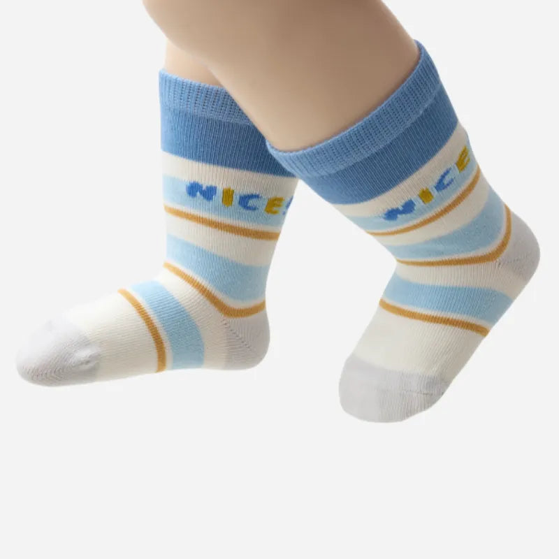 Babies The Good Vibes Socks-5 Pairs