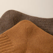 Men's Heather Terry Cushion 92% Cotton Quarter Socks - product photo showing cushioned comfort