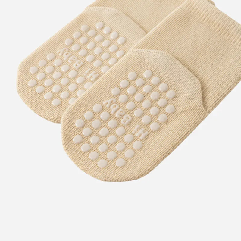 Babies' Baby Non-Slip Floor Socks -3 Pairs