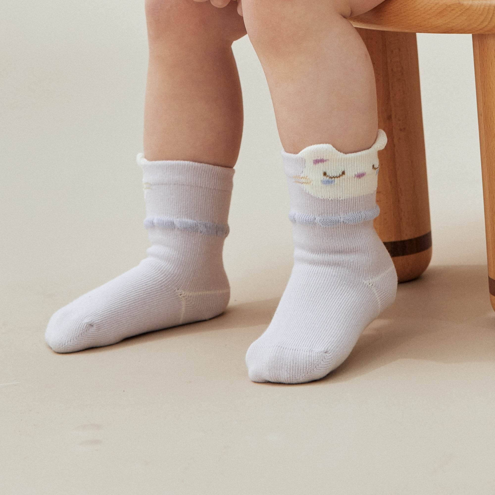 Babies The Lavender Lullaby Socks-4 pack - Weavasocks