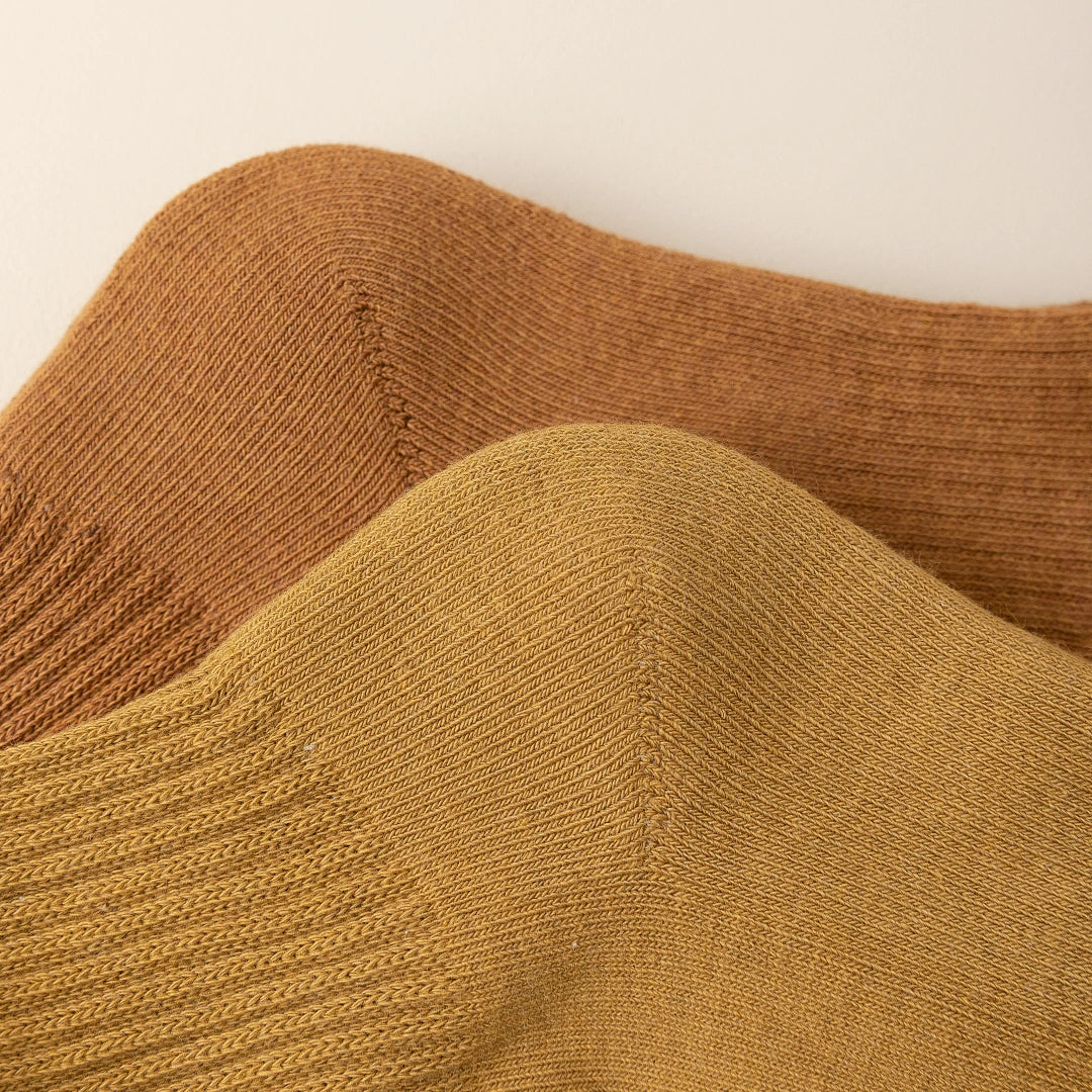 Durable Cotton Rib Socks