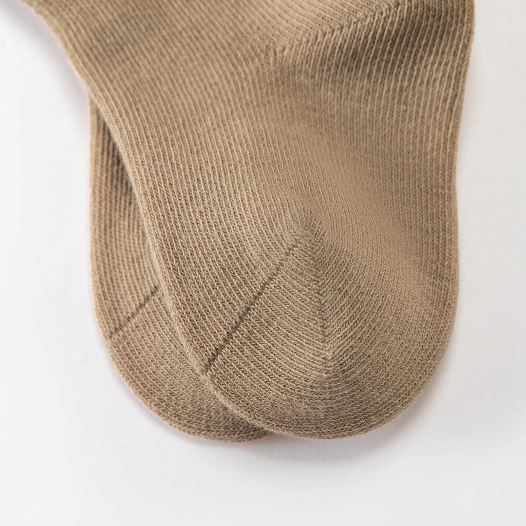 Baby’s Pastel Pals' 3D Ear & Minimalist Face Knee-High