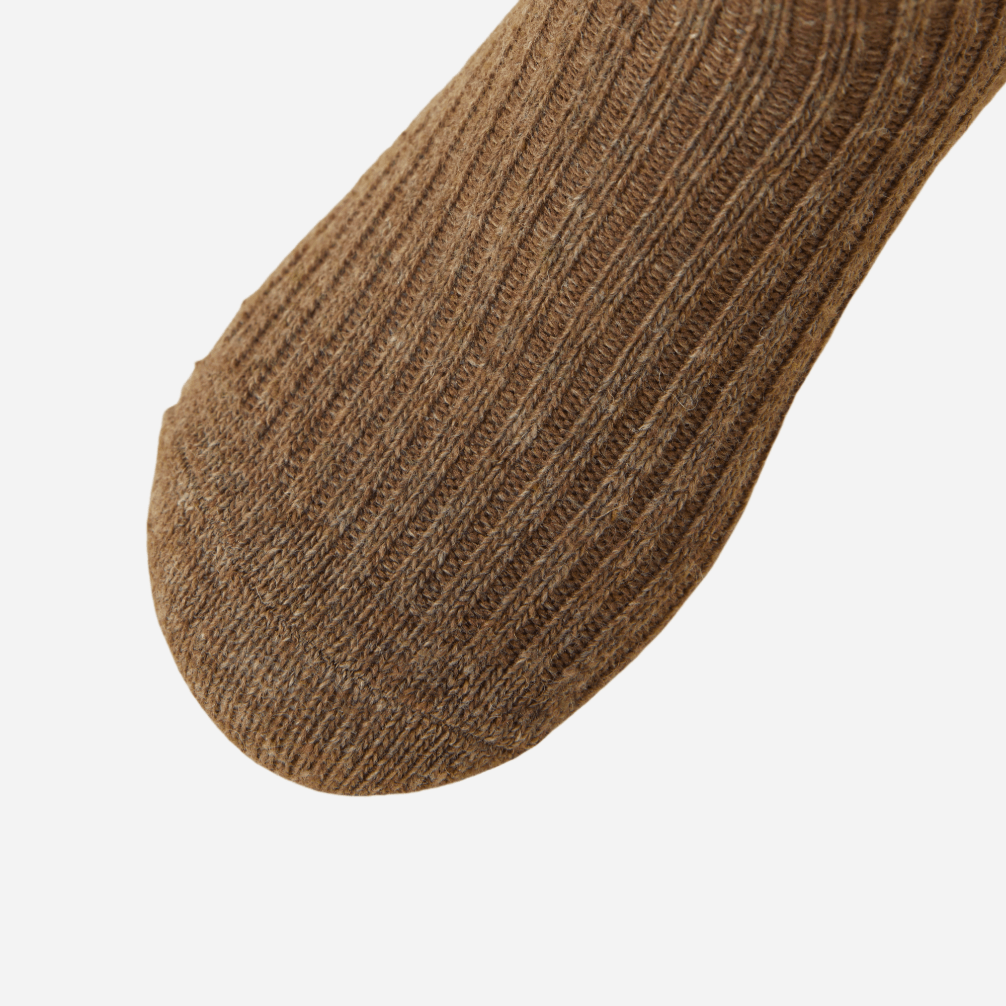 Women's Warm Wool Ribbed Socks  - Single Pair