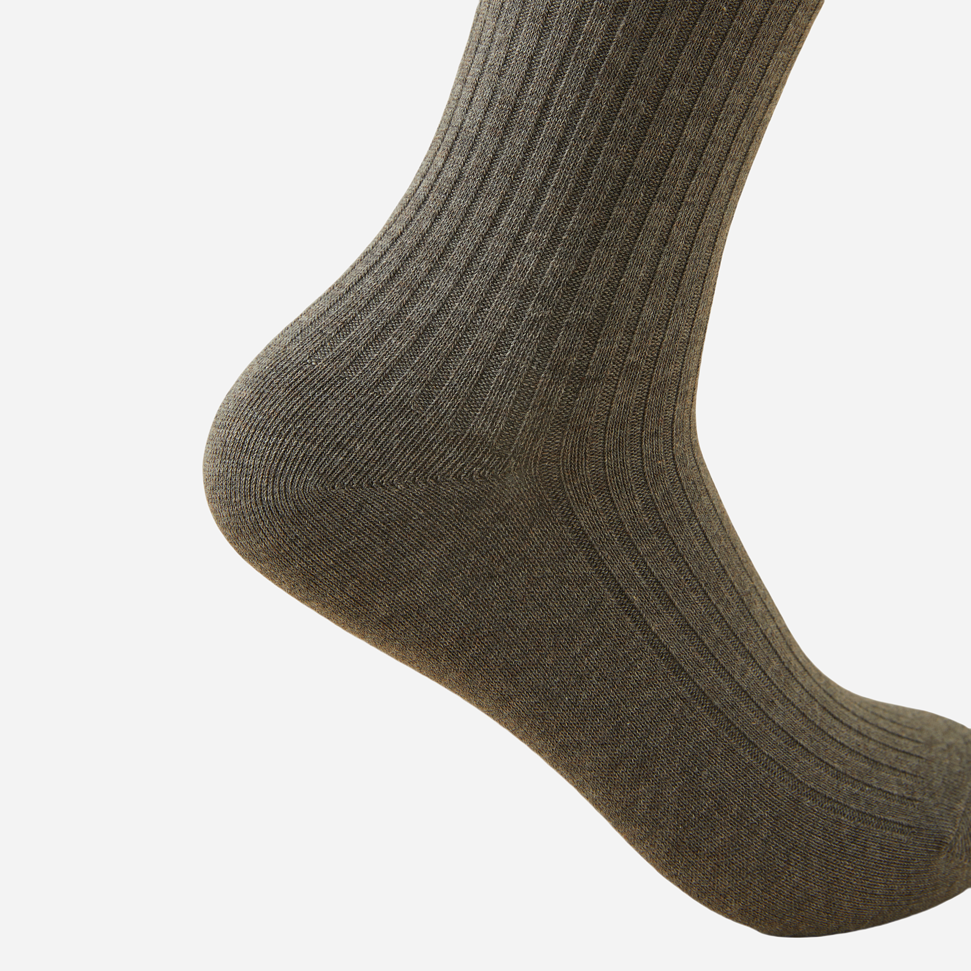 Women's Colorblock Cuff Ribbed Crew Socks - Single Pair
