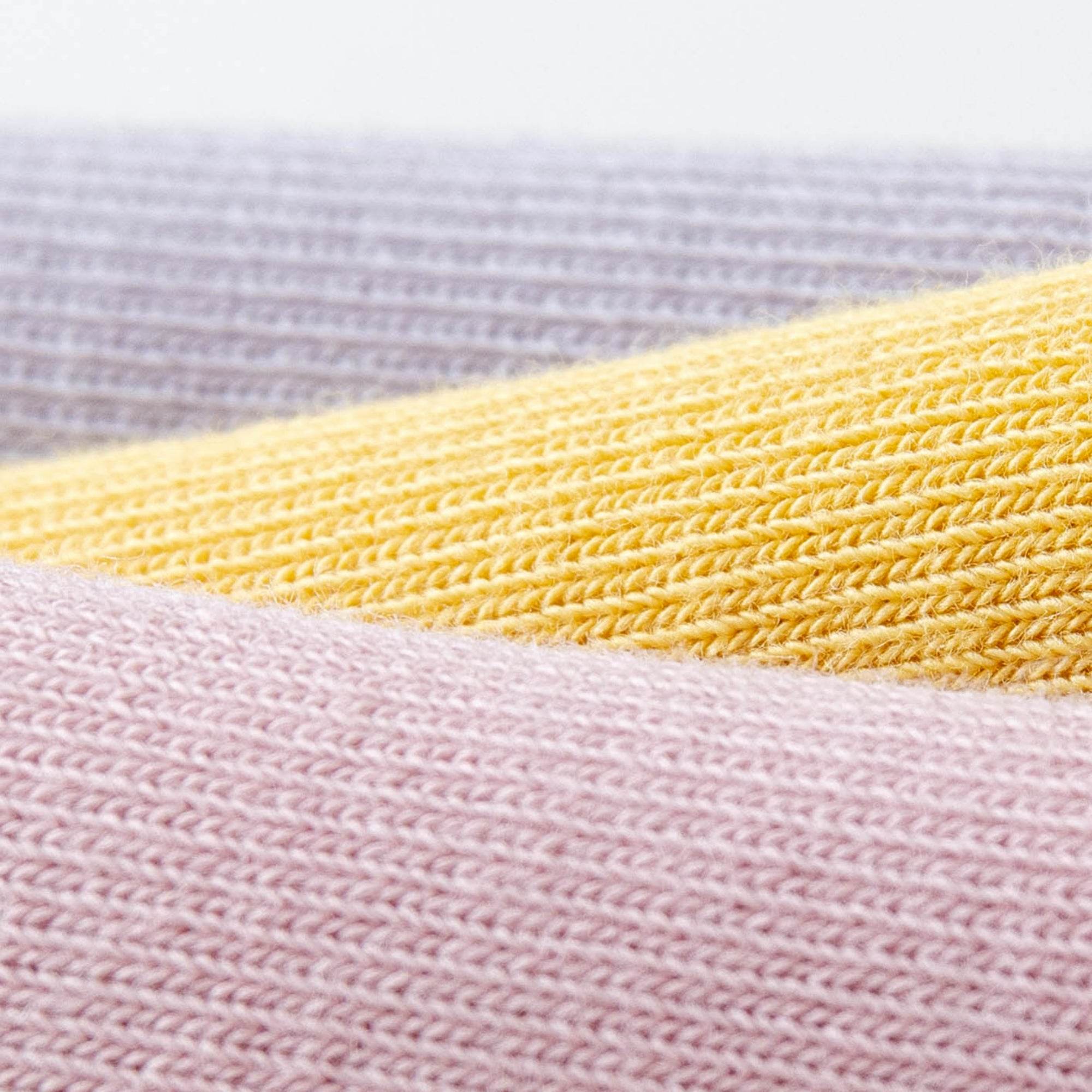 Kid's Organic Cotton Solid Crew Socks Pastel - 4 Pairs - Weavasocks