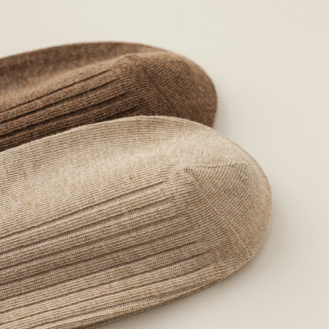 Men's 80% Cotton Drop-Needle Business Crew