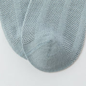 Kids' Organic Cotton Mesh Quarter Socks 4-Pack - sock set showing breathable mesh comfort