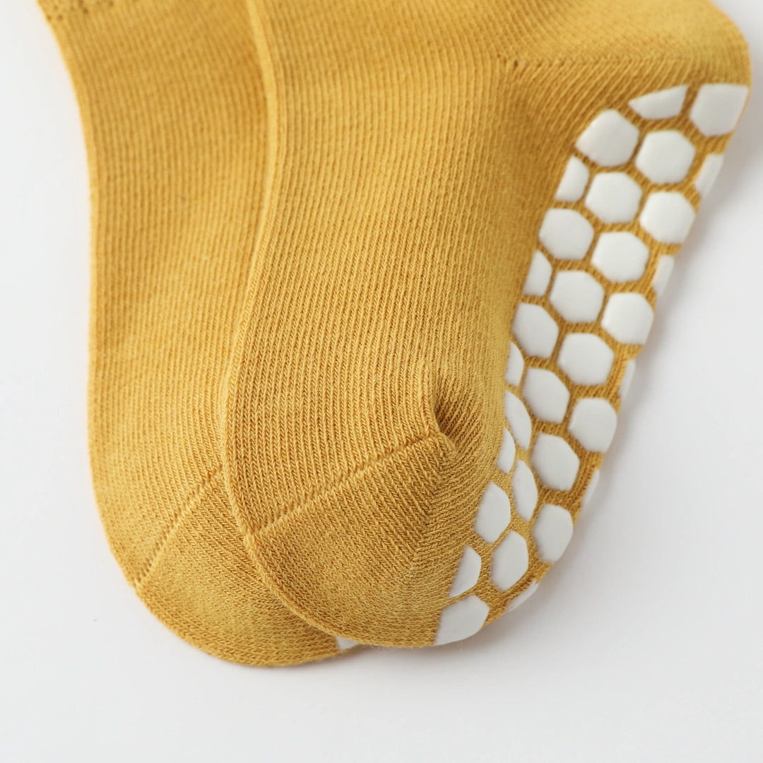 Baby’s Essential Rainbow Solid Non-Slip Floor Sock