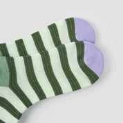 Women's Metallic Shimmer Mesh Crew Socks (3-Pack) - sock set showing breathable mesh comfort