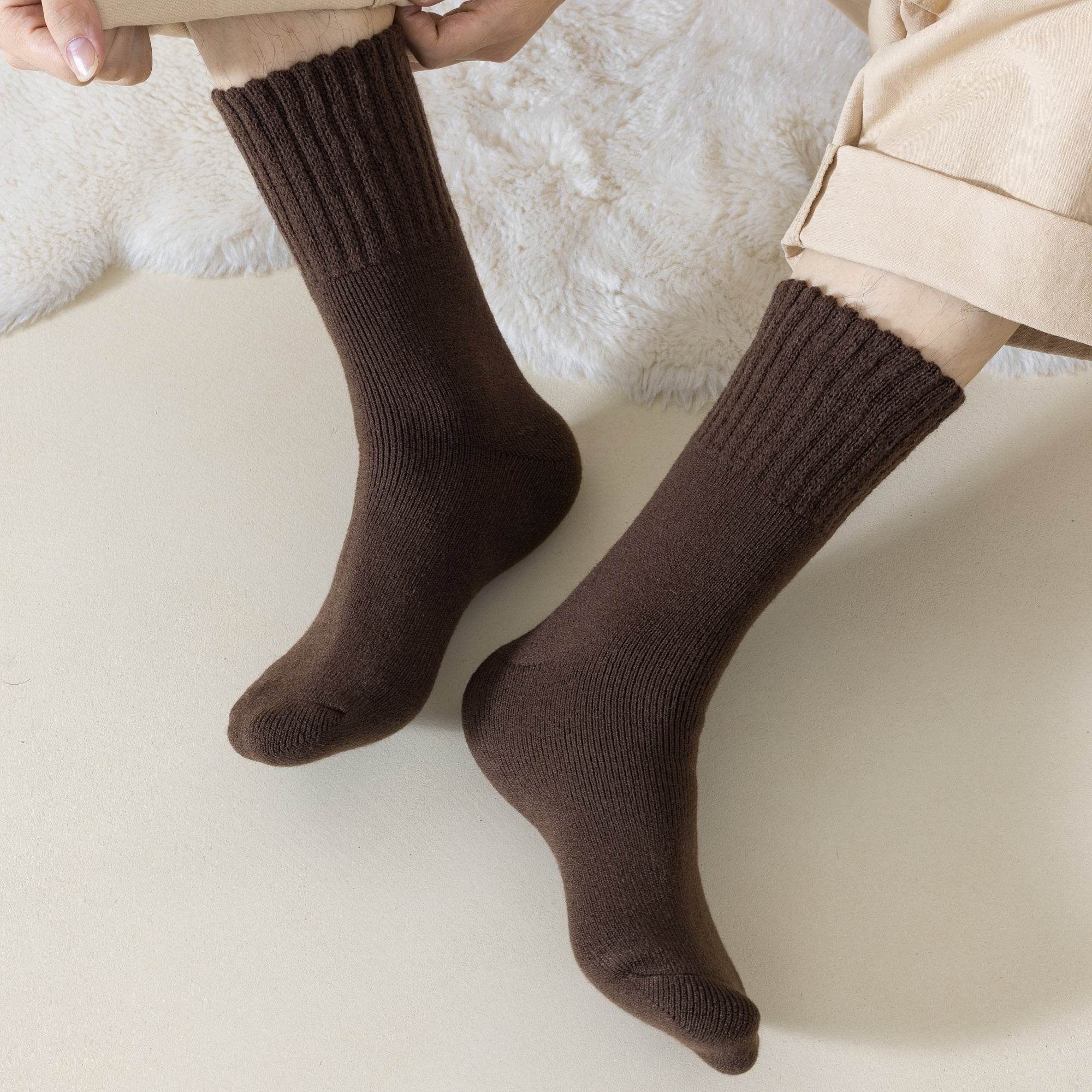 Men's Thermal Cabin Socks-5 Pack - Weavasocks