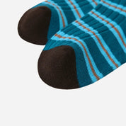 Kid's Earthy Tones Patterned Socks - 4 Pairs