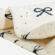 Kid's Confetti Bow Crew Socks - 5 Pairs - Weavasocks
