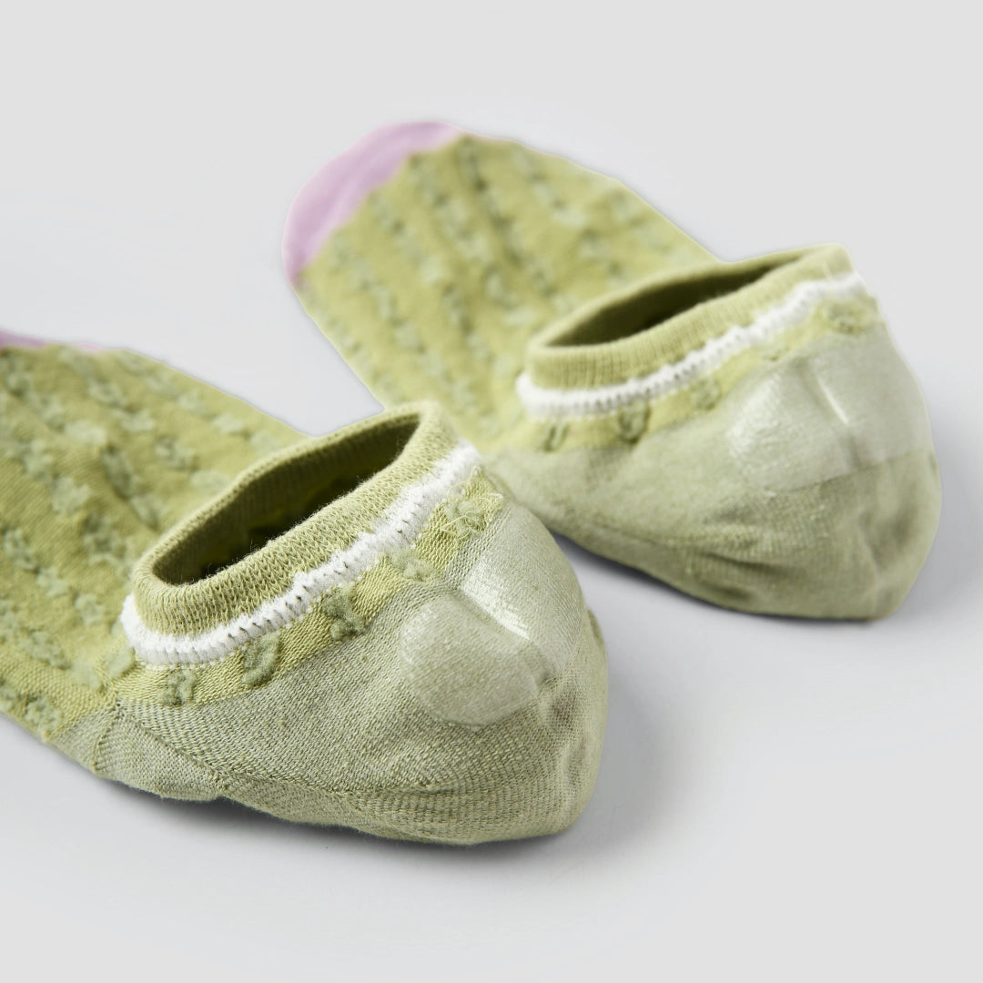 Playful No-Show Socks