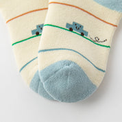 Baby’s Transportation & Construction Winter Terry Socks 3-Pack