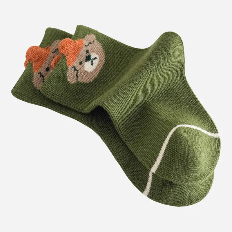 Babies Apple Orchard Socks-3 Pairs