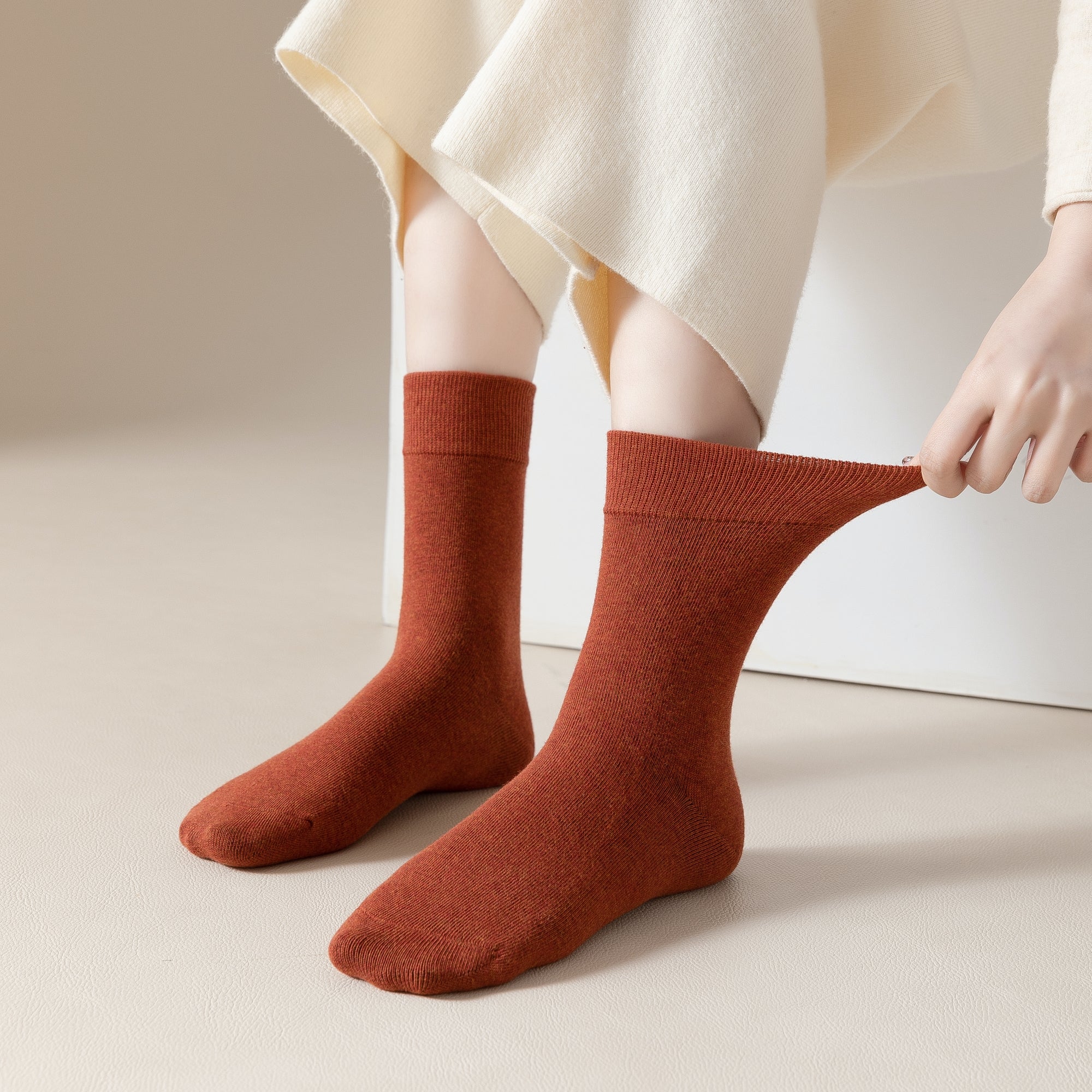 Women's Spectrum Crew Socks-5 Pack