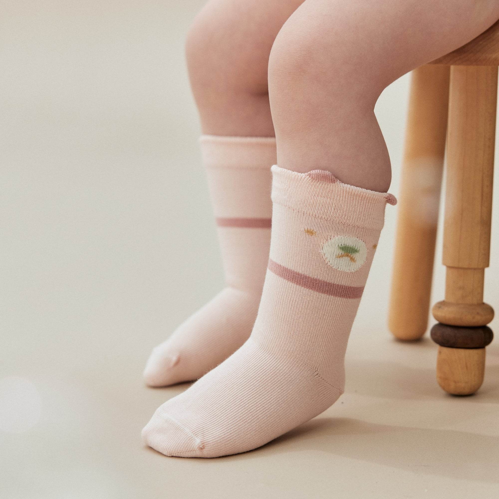 Babies The Strawberry Patch Socks-5 pack - Weavasocks