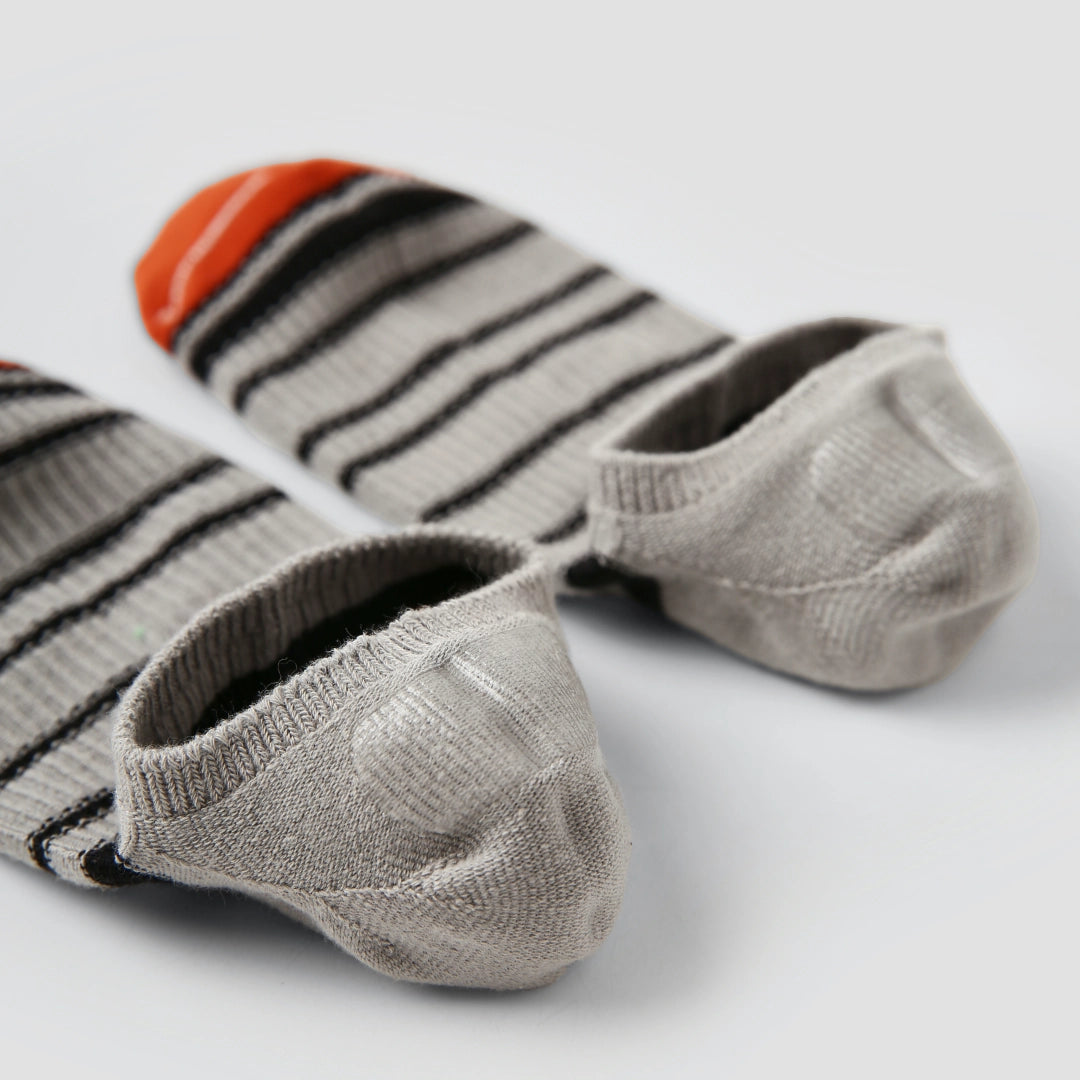 Colorblock No-Show Socks