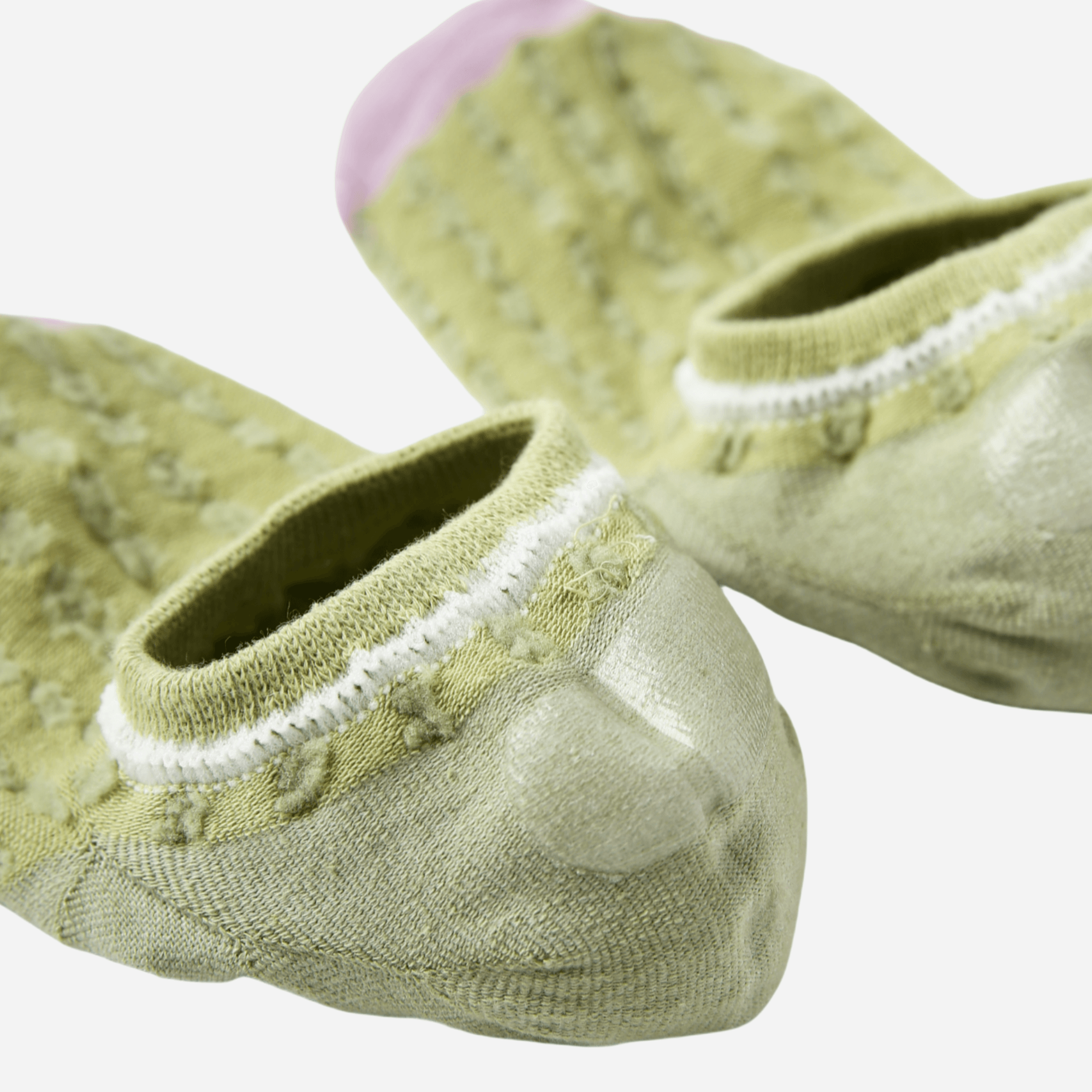 Women's Playful Patterned No-Show Socks - 3 Pairs