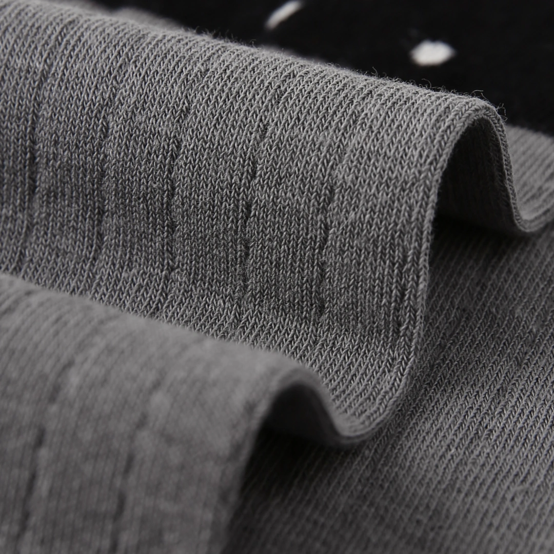 Women's Sheer Ruffle Cuff Socks - detail photo showing seamless stretch comfort