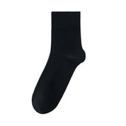 Men's 99% Supima® Cotton Ultra-Soft Mesh Crew Socks - product photo showing breathable mesh comfort