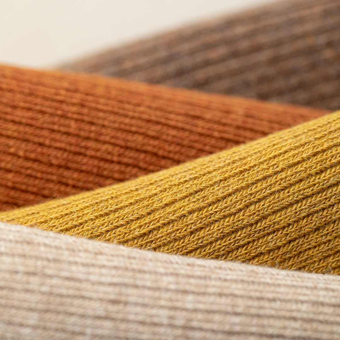 Ribbed Cotton Knee Highs