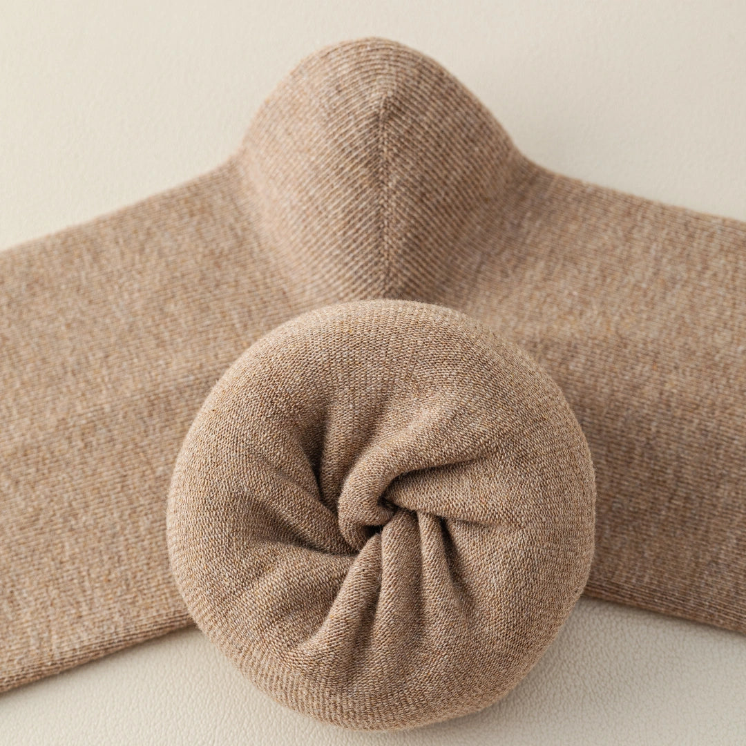 Men's Heathered 98% Cotton Loose Top Socks