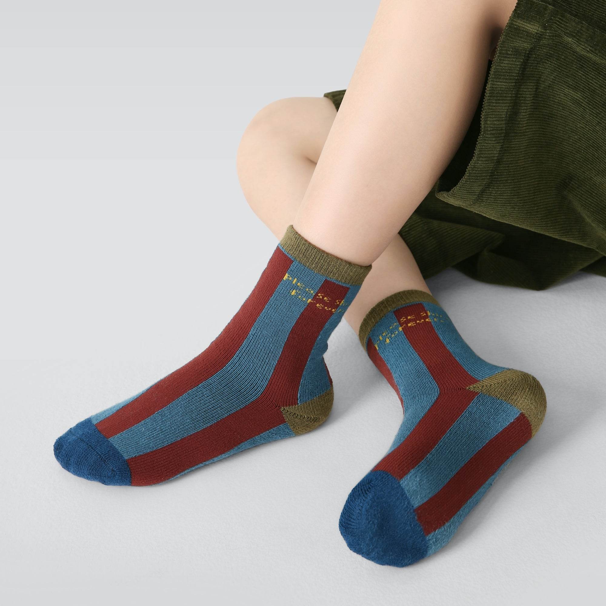 Kid's The Illustrated Adventures Socks-5 pack - Weavasocks