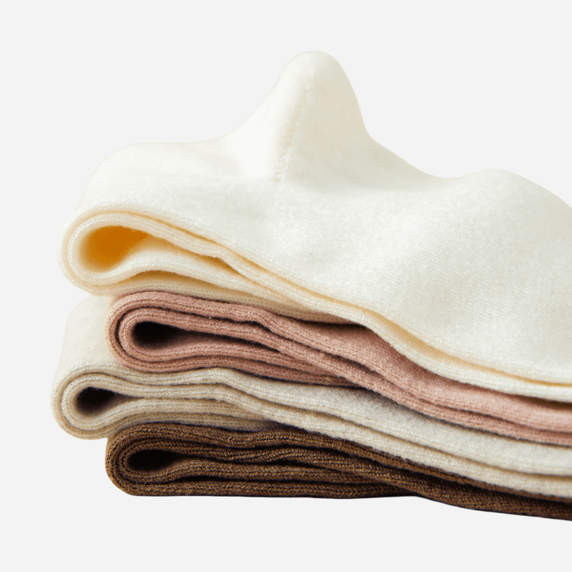 Women's Classic Ribbed Wool & Silk Socks - Single Pair