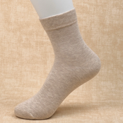 Women's 98% Cotton 5" Quarter Heather Socks - product photo showing soft cotton-rich comfort