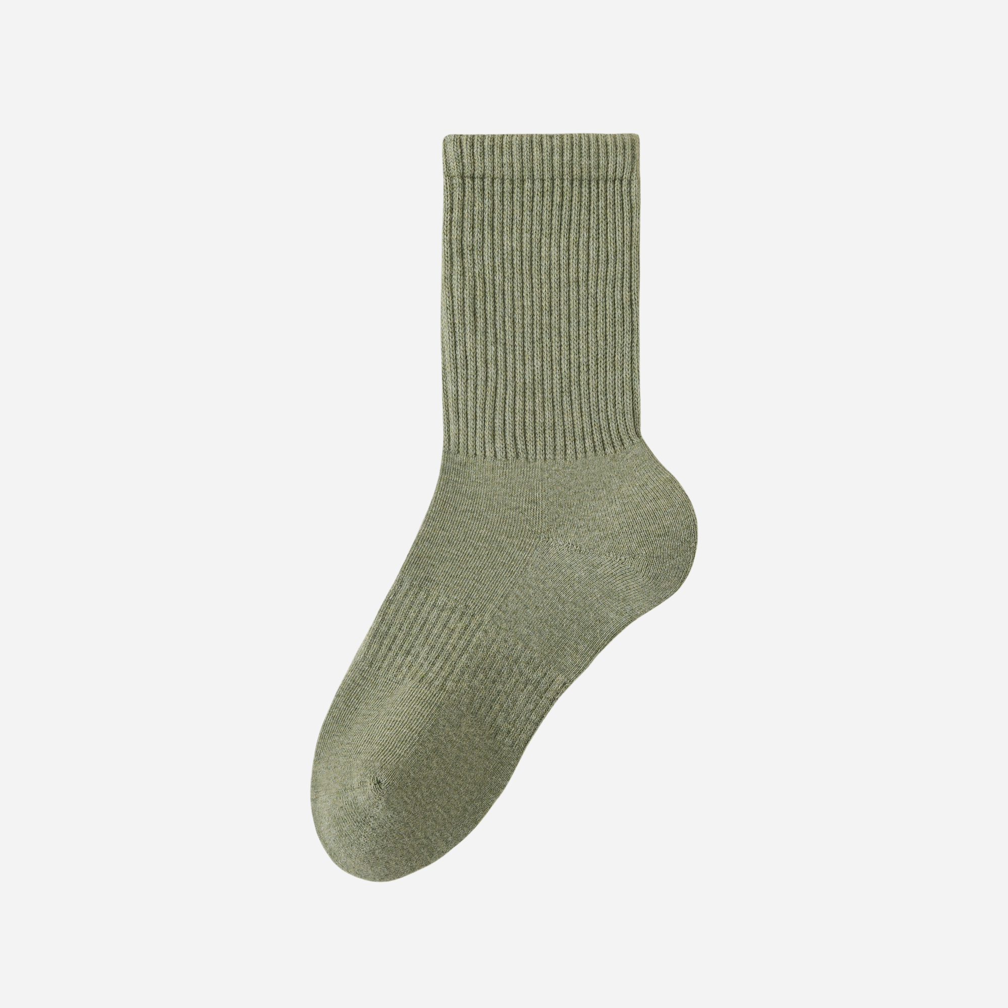 Women's Plush Terry Crew Socks-5 Pack