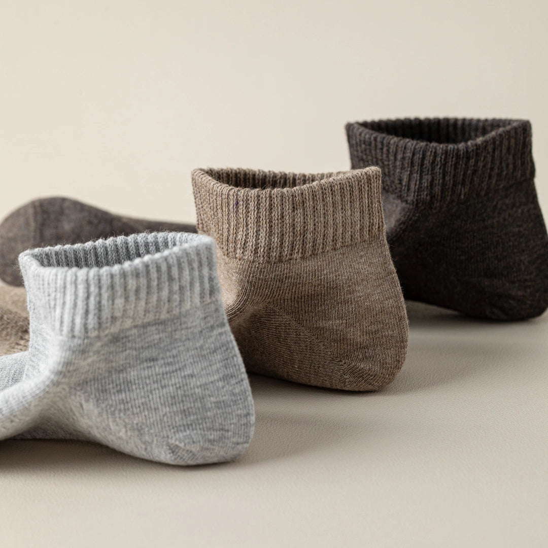 Men's 98% Cotton Everyday Low-Cut Ankle Socks